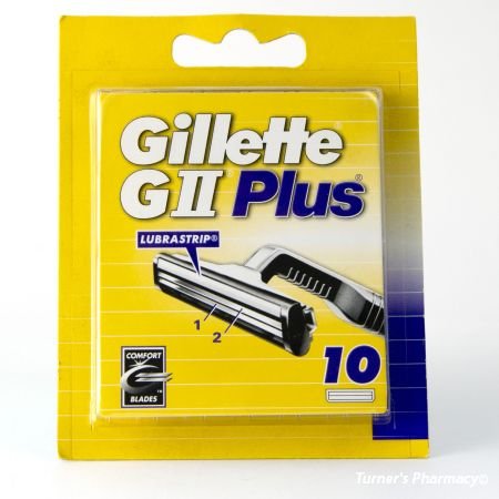 Gillette GII Plus Blades – 10 Pack