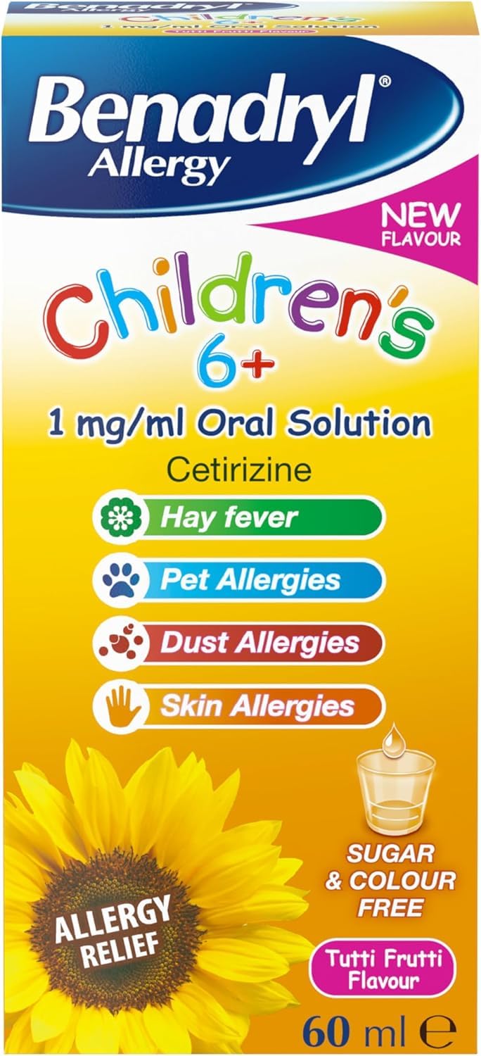 Benadryl Allergy Child Syrup – 60 ml