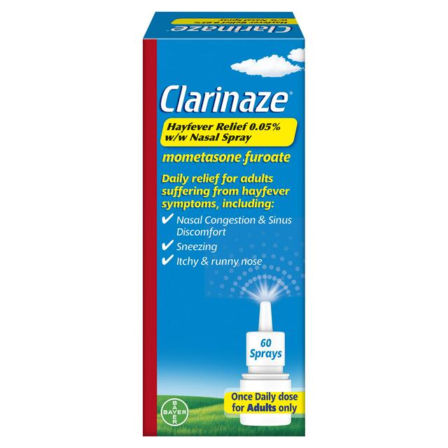 Clarinaze Allergy Spray - 60 Doses
