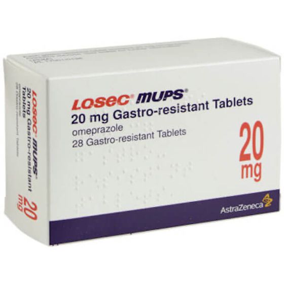 Losec MUPS 20mg - 28 Tablets