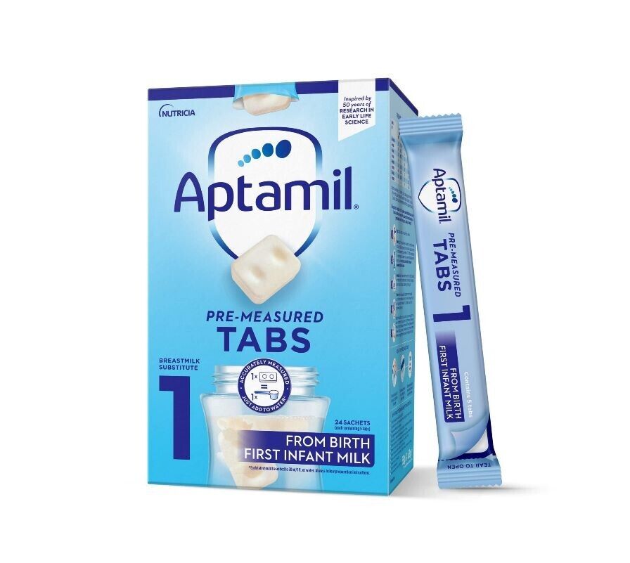 Aptamil First Infant Milk Tablets – 4.6g x 120 Pack