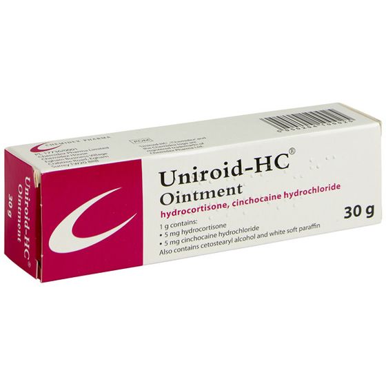 Uniroid HC Ointment - 30g