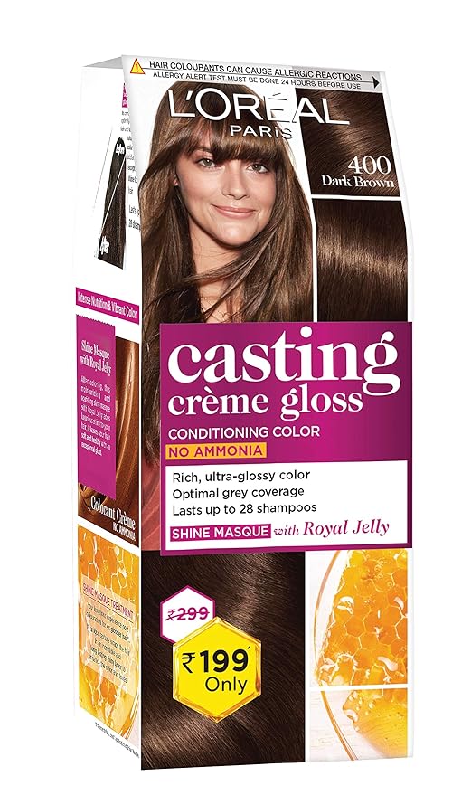 L'Oréal Paris Casting Crème Gloss – 400 Dark Brown