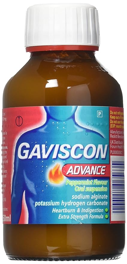 Gaviscon Advance Liquid Peppermint – 250ml