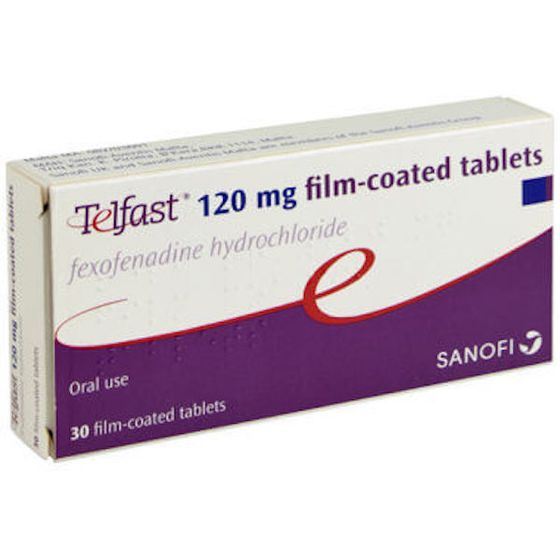 Telfast 120mg tablets