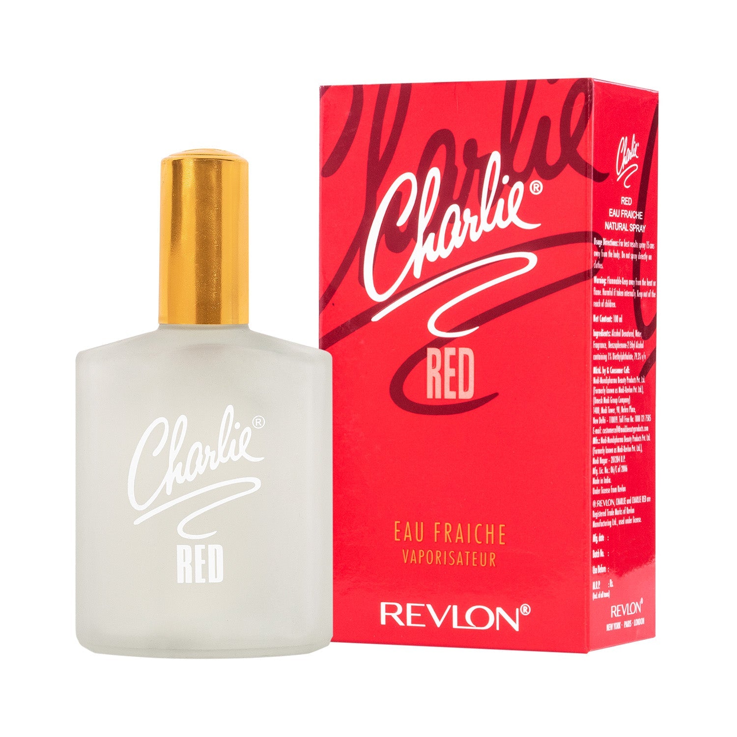 Charlie EDT Spray Red