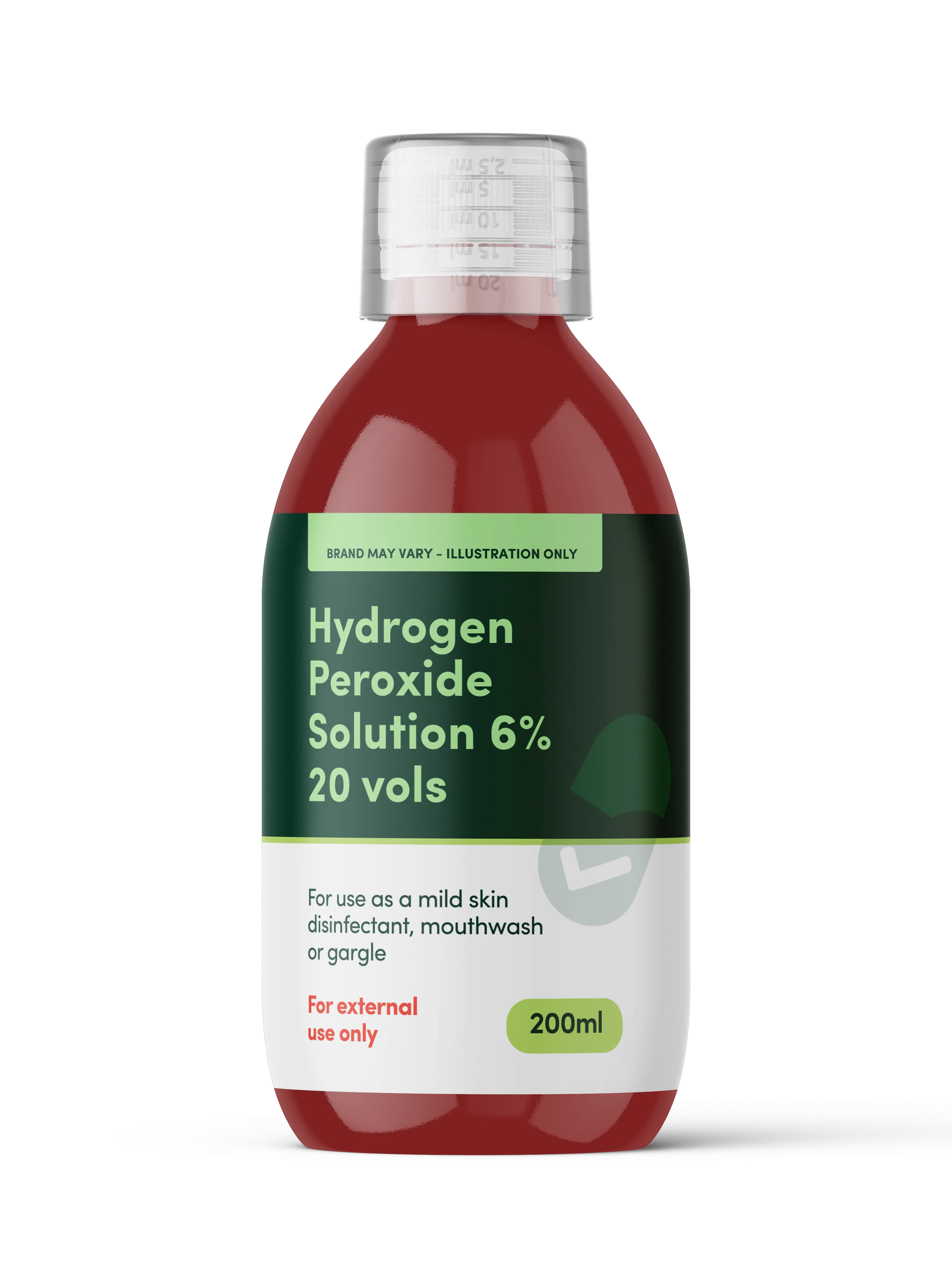 Care Hydrogen Peroxide Solution 6% - 200ml