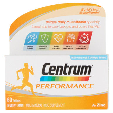 Centrum Performance Multivitamin Tablets - 60 Pack