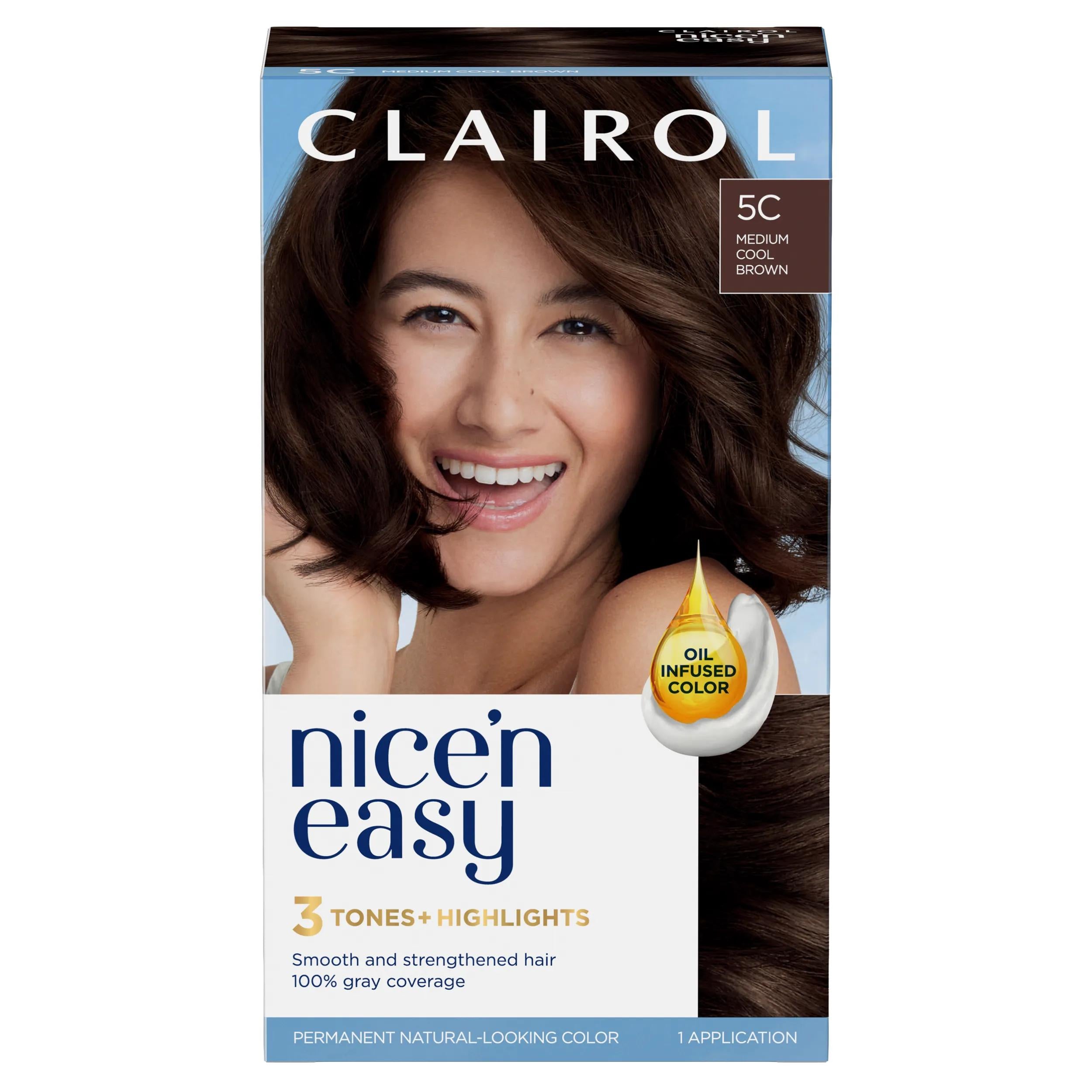 Clairol Nice ’n Easy Colour 5C Medium Cool Brown