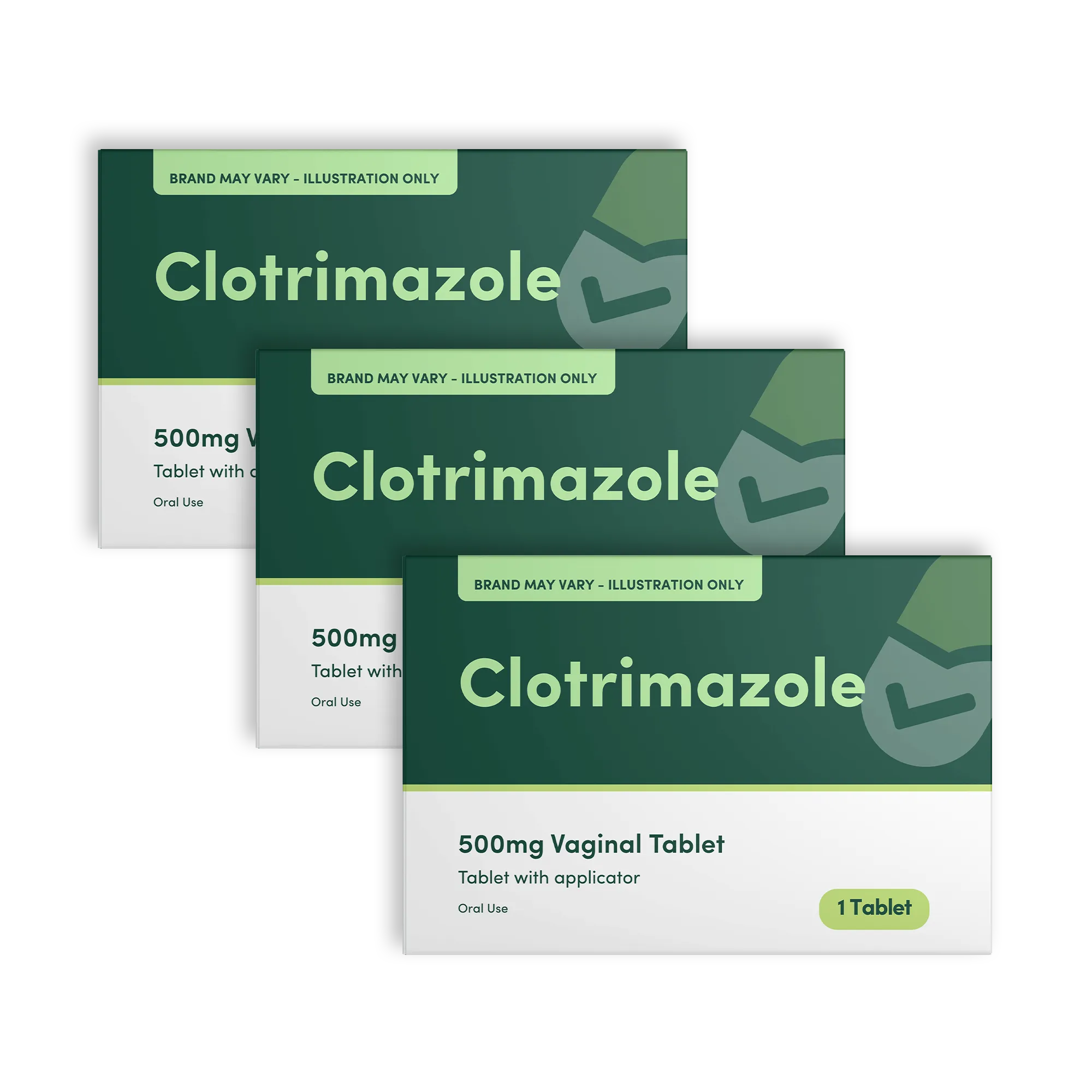 Clotrimazole Pessary 500mg with Applicator - 3 Pack