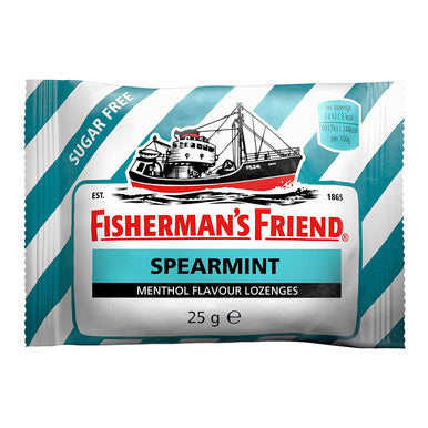 Fisherman’s Friend Spearmint Sugar‑Free Lozenges – 25 g