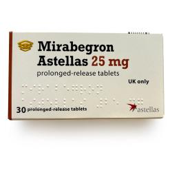 Mirabegron 25mg Tablets