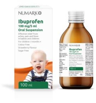 Numark Ibuprofen Junior Suspension Strawberry - 100ml