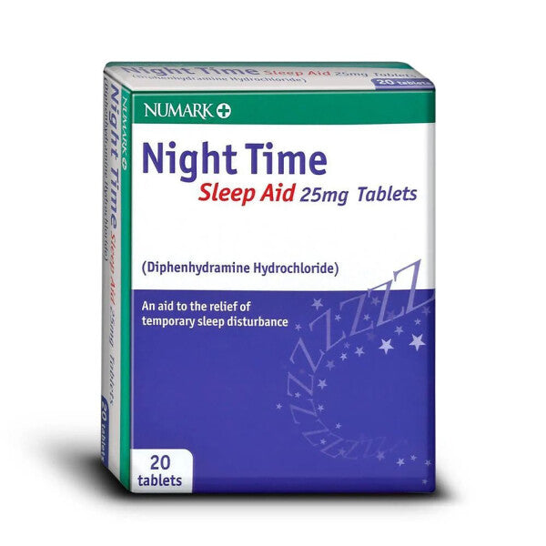 Numark Sleep Aid 25mg Tablets - 20 Pack