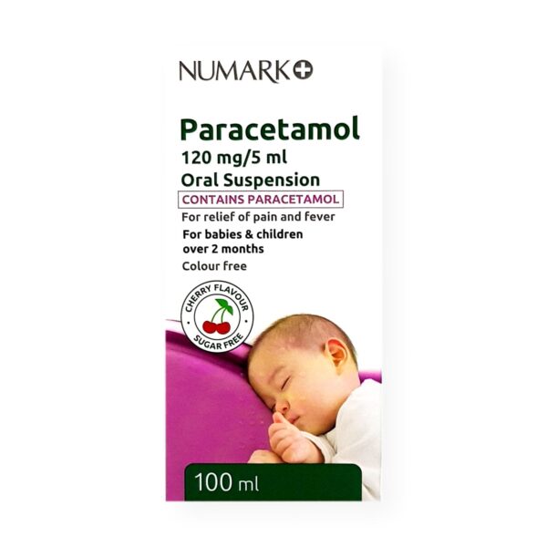Numark Paracetamol Suspension 120mg - 100ml