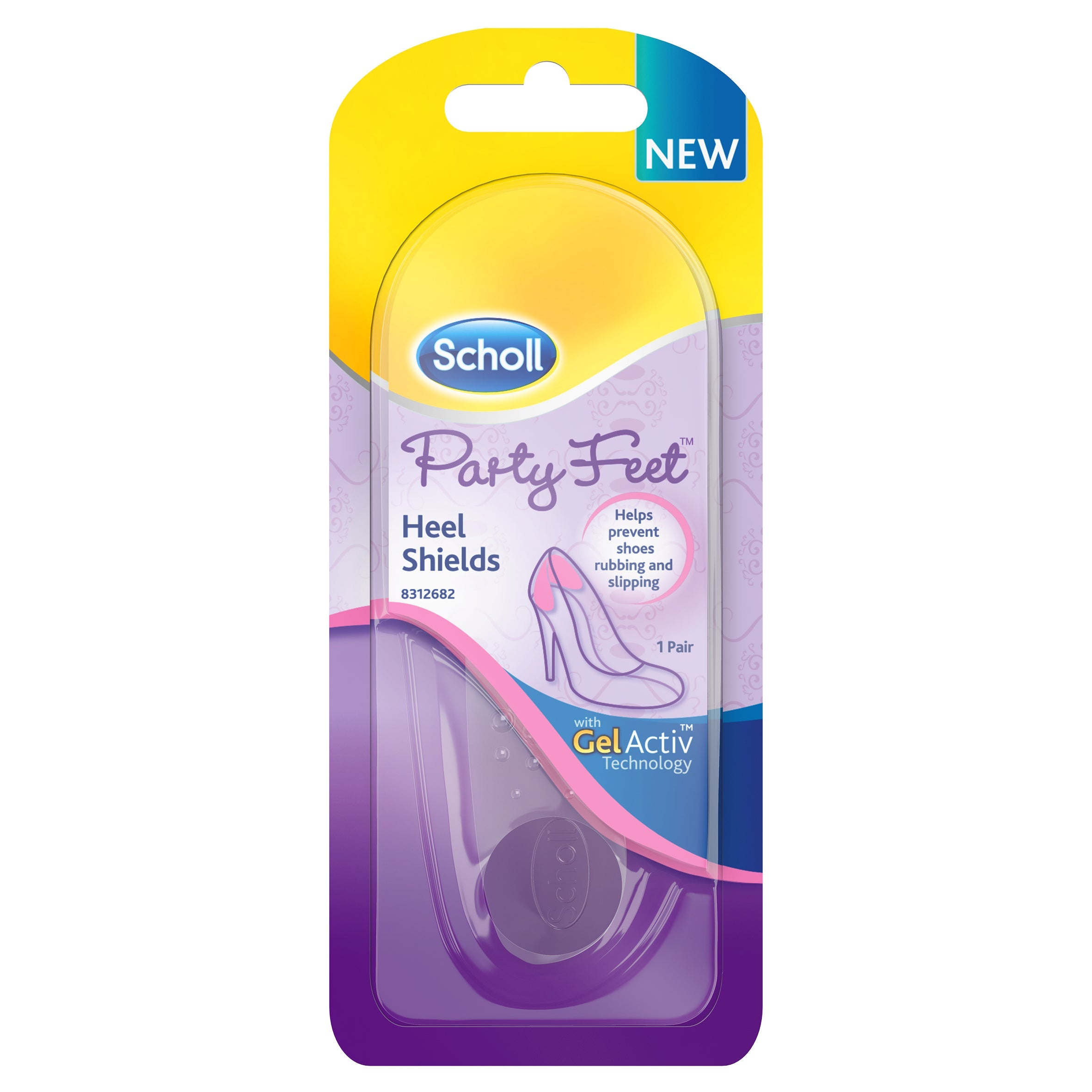 Scholl Party Feet Heel Shields