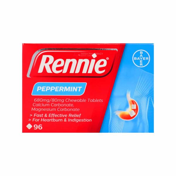 Rennie Peppermint - 96 Pack