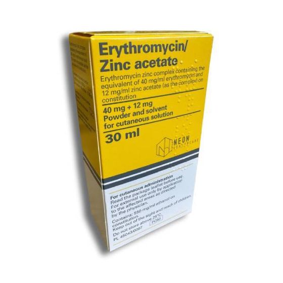 Erythromycin/Zinc Acetate Solution - 30ml