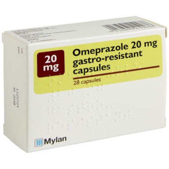 Omeprazole 20mg - 28 Capsules