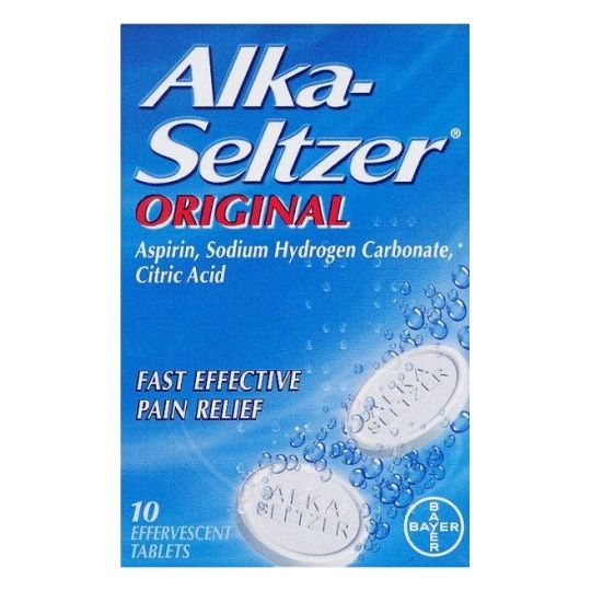 Alka Seltzer Original Effervescent Tablets - 10 Pack