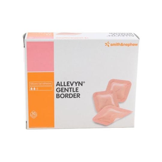 Allevyn Gentle Border Dressing 10cm x 10cm – 10 Pack