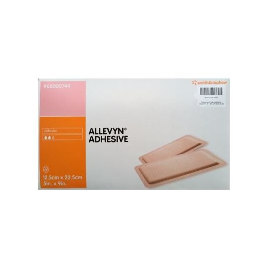 Allevyn Adhesive Dressing 12.5cm x 22.5cm – 10 Pack