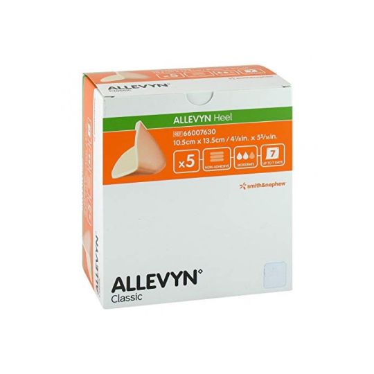 Allevyn Non-Adhesive Heel Dressing 10.5cm x 13.5cm – 5 Pack