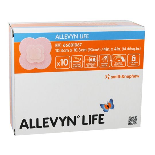 Allevyn Life Dressing 12.9cm x 12.9cm – 10 Pack