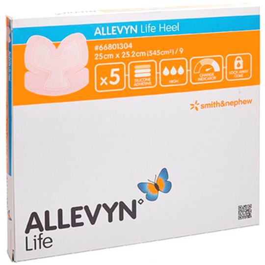 Allevyn Life Heel Dressing 25cm x 25.2cm – 5 Pack