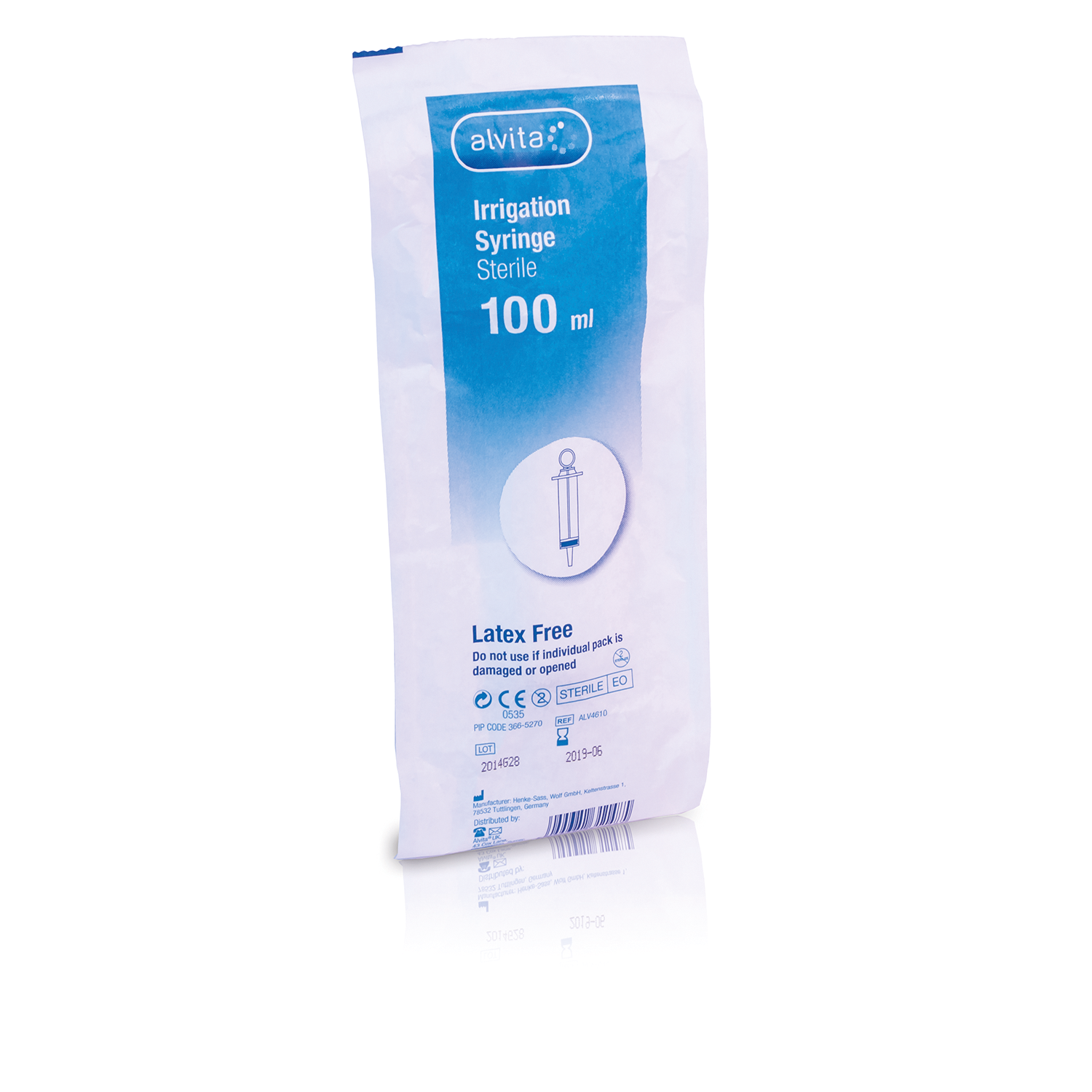 Alvita Irrigation Syringe 100 ml