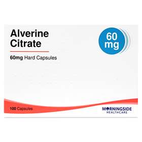 Alverine Citrate 60mg - 100 Capsules