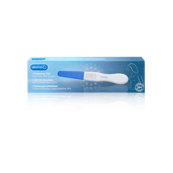 Alvita Pregnancy Test Mid-Stream
