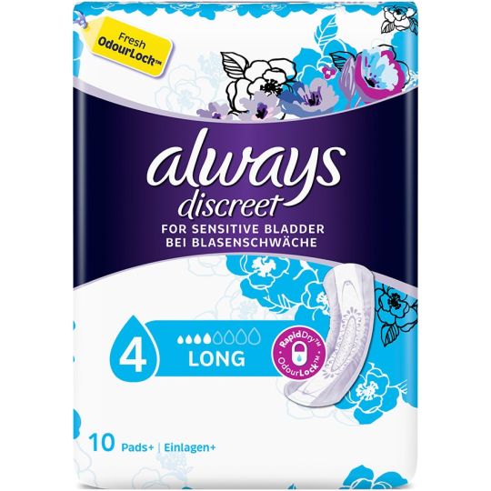 Always Discreet Incontinence Pads+