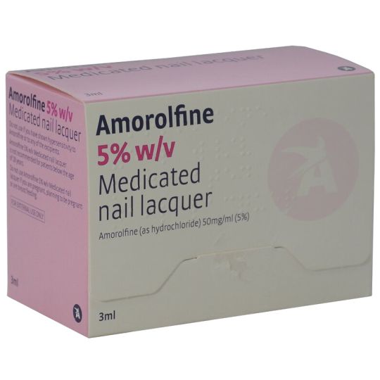 Amorolfine 5% Medicated Nail Lacquer - 3ml