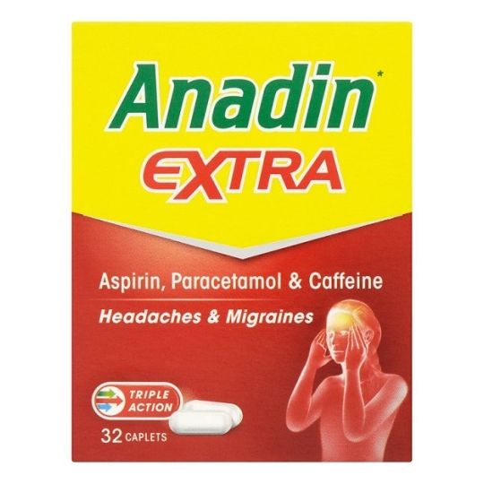 Anadin Extra Caplets - 32 Pack