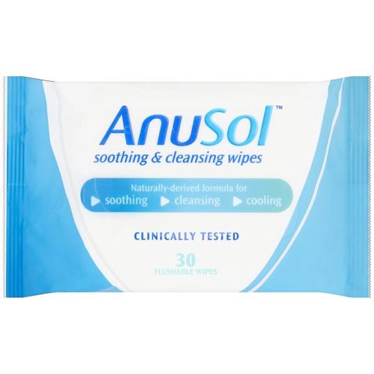 Anusol Soothing & Cleansing Wipes - 30 Pack
