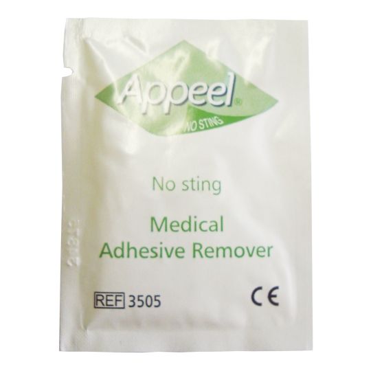 Appeel No Sting Medical Adhesive Remover Wipes - 30 Pack