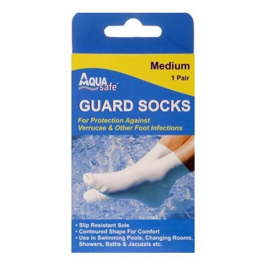 Aqua Guard Socks Medium (Size 3–5) - 1 Pair