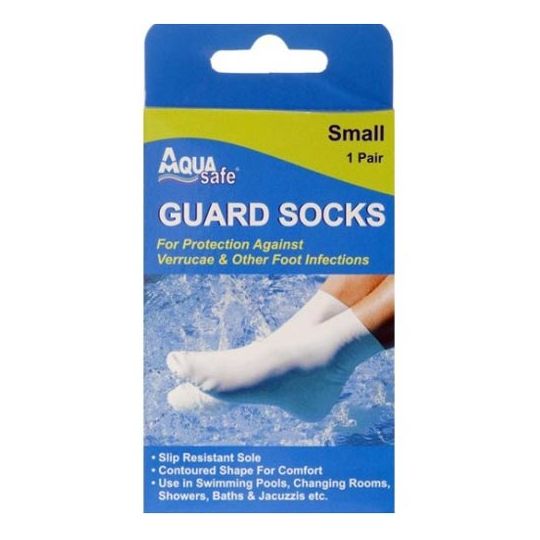 Aqua Guard Socks Small (Size 13–2.5) - 1 Pair