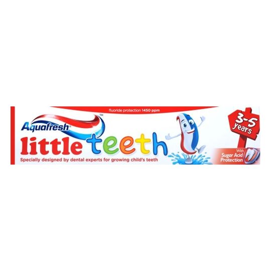 Aquafresh Little Teeth Toothpaste 3-5 Years - 50ml