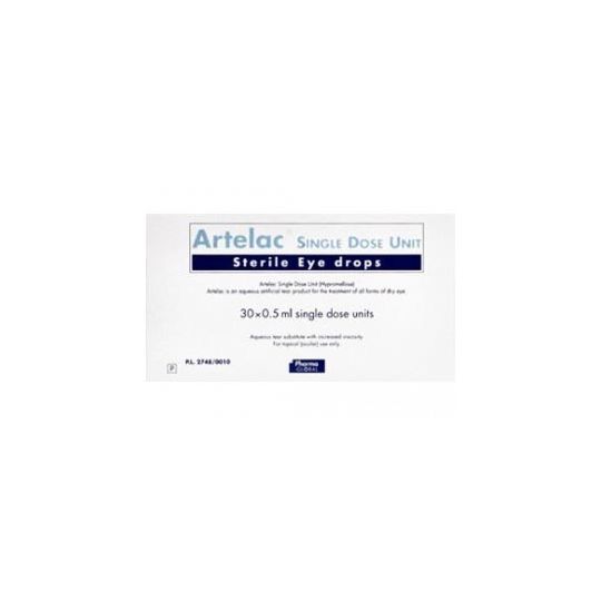 Artelac 0.32% Sterile Eye Drops - 30x0.5ml