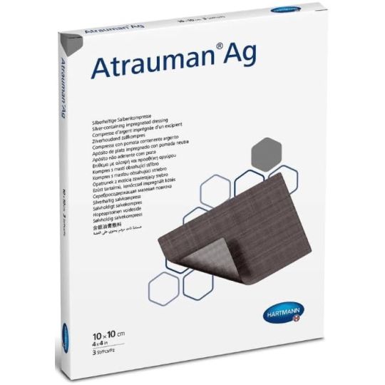 Atrauman Ag Dressing 10cm x 10cm – 10 Pack