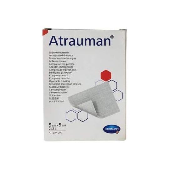 Atrauman Dressing 5cm x 5cm – 50 Pack