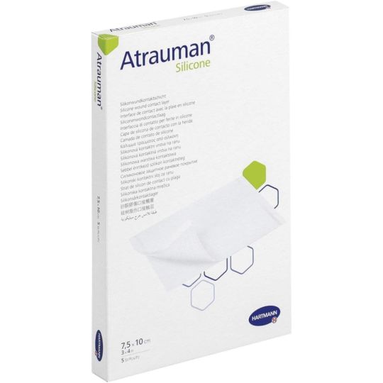 Atrauman Silicone Dressing 7.5cm x 10cm – 5 Pack