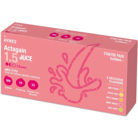 AYMES Actagain 1.5 Juce Starter Pack – 5x200ml