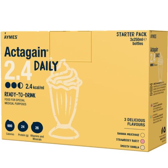 AYMES Actagain 2.4 Daily Starter Pack – 3x250ml