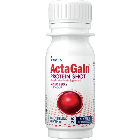 Aymes ActaGain Protein Shot – 15x60ml Tropical Fruit
