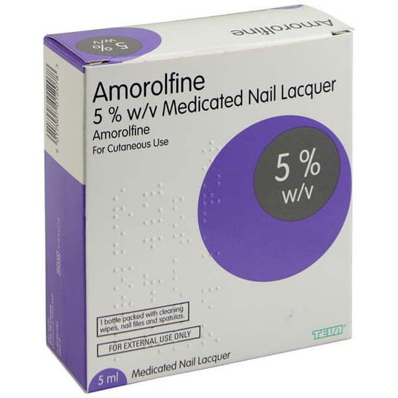 Amorolfine 5% Nail Lacquer - 5ml