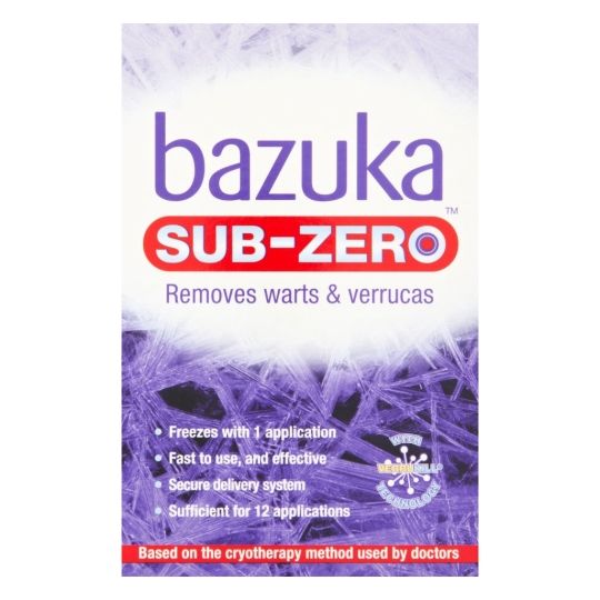Bazuka Sub-Zero Freeze Treatment