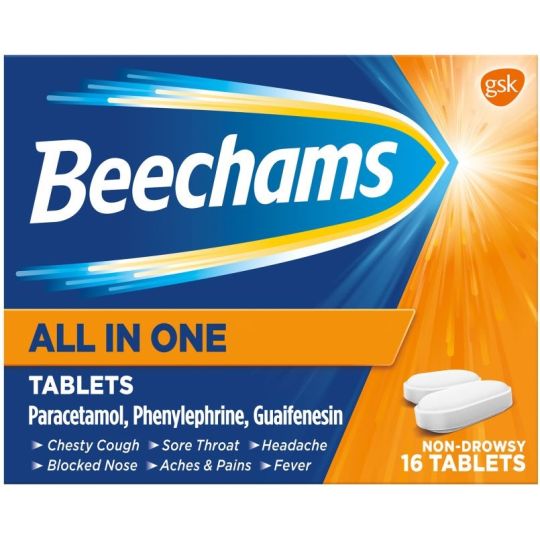 Beechams All in One Tablets – 16 Pack